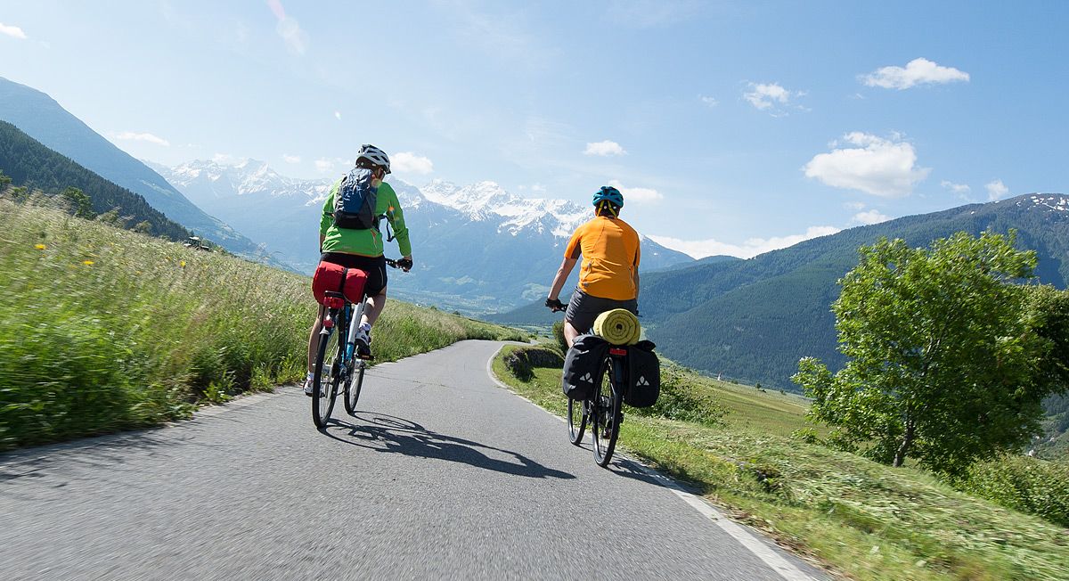 Gite in bicicletta in Val Venosta